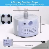 Bomba Submersible Para Fuente De Agua Para Gatos Con Luz LED Motor USB Accesorios Para Fuente De Agua Para Mascotas - details 2