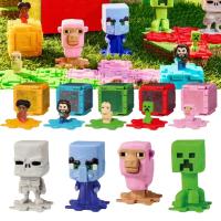 Figura De Anime Mc Movies 2025 Steve Dennis Creeper Piglin Juguete Para Happy Meal Adorno Personalizable Para Niños Regalo - details 4