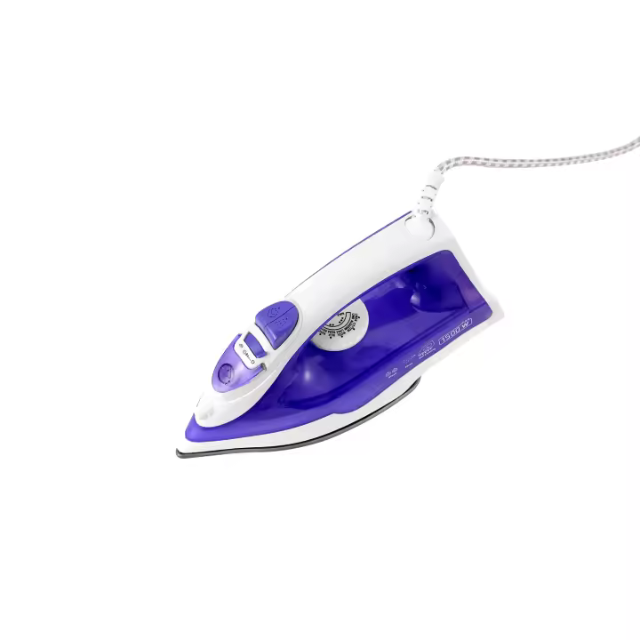 Plancha de vapor de chino velocidades con vapor + PULVERIZADOR DE Agua + plancha de vapor de mano autolimpiable, máquina de planchado con certificación europea. - 1