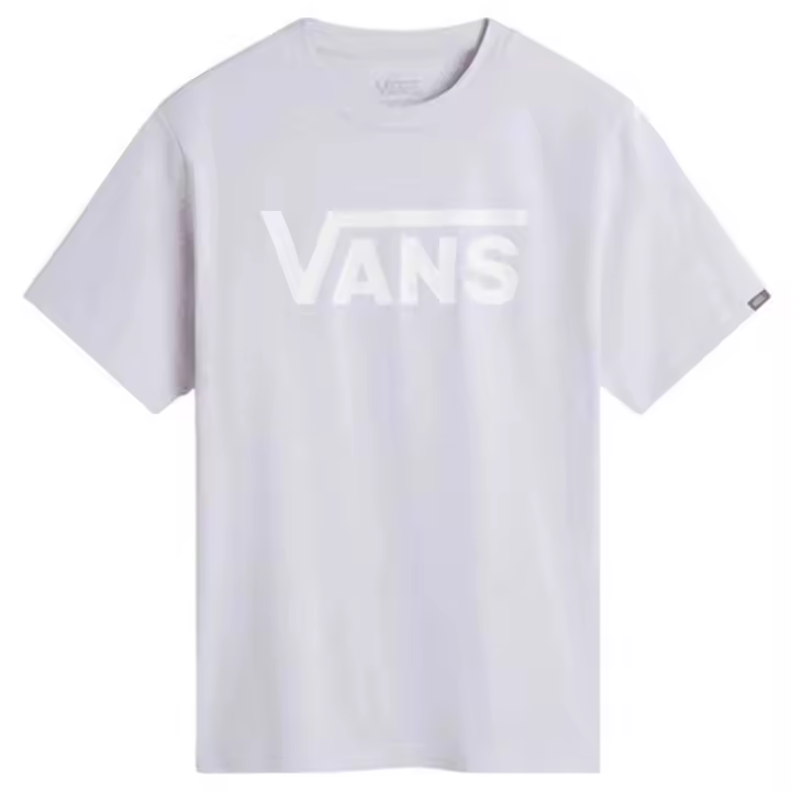 Camiseta de Manga Corta Vans  para niños unisex en color morado - 1