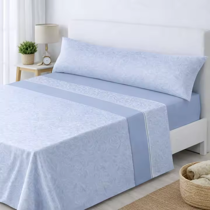 Juego de Sábanas Microfibra 100% Poliéster, Suaves y Frescas para Verano, Estampadas, incluye Bajera -Encimera-1 o 2 Funda de almohada, 18 Diseños para Camas 90/105/135/150/180 cm, ✅ Entrega en España en 48 a 72 horas - 1
