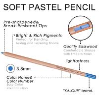 KALOUR Set De Lápices De Colores Profesionales 50/72/180/240/300 Pcs Lápices De Aceite Para Dibujos Y Pintura Artística Suministros Para Colorear - details 60