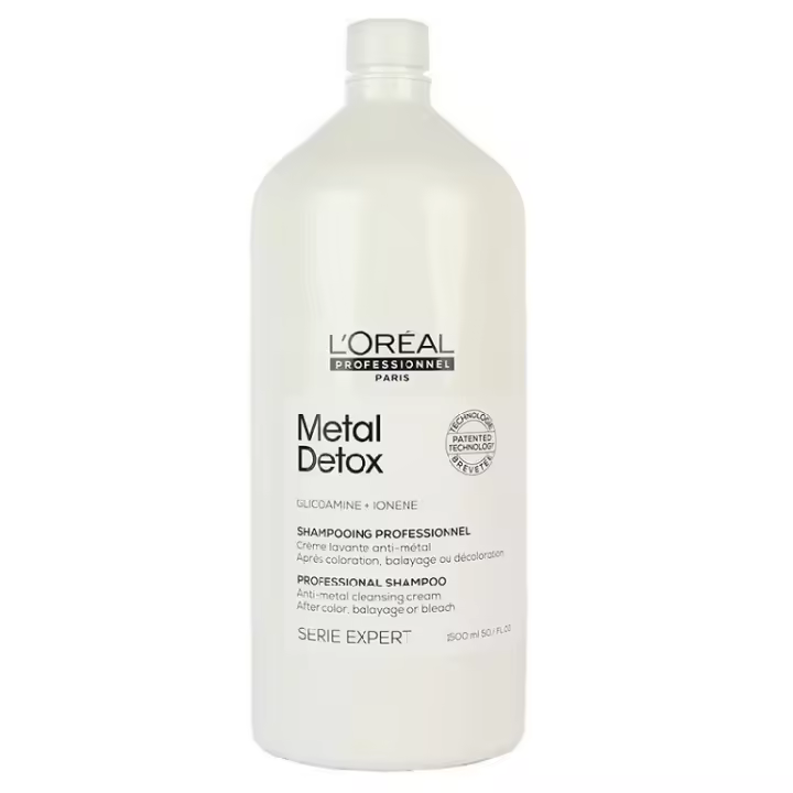 L'Oreal Expert Professionnel Champú 1500 Ml Metal Detox Crema Limpiador - 1