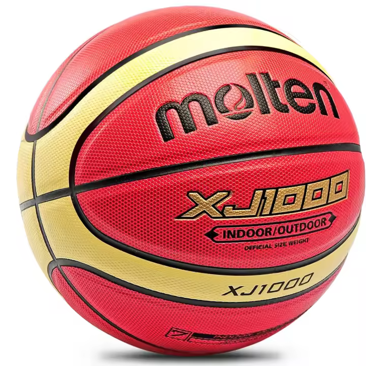 Baloncesto Molten XJ1000 Tamaño 6 7 Resistente Al Desgaste De Cuero PU Para Entrenamiento Interior Y Exterior - 1