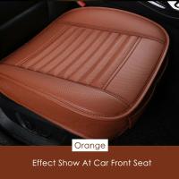 Funda De Asiento De Coche Universal En Cuero PU Transpirable Antideslizante Para Todas Las Estaciones Almohadilla De Cojín Para Asiento Delantero Del Automóvil - details 10