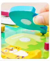 Puzzle 3D Para Niños Animal Marítimo Y Frutas Juguete Educativo DIY De Madera Divertido Regalo De Cumpleaños Aprendizaje Preescolar - details 7