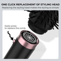 6 en 1 Cepillo Aire Caliente, Secador de Pelo, Secado Rápido y Rizador Pelo Ondas Automatico para Rizar, Alisar Volumizing Iónico, Multifuncional Modelador para Todo Tipo de Cabello (1000W) - details 1