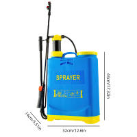 Pulverizador manual de 16L, pulverizador atomizador de desinfección, pulverizador de mochila para césped - details 13