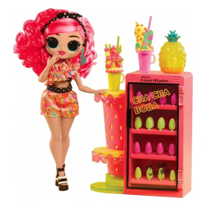 LOL SUPRISE OMG SWEET NAILS FRUTERÍA PINKY POPS DE MGA - 1