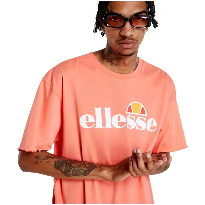 Camiseta de Manga Corta Ellesse Miater para hombre en color naranja - 1