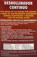 Deshollinador para limpieza y mantenimiento continuo de estufas y chimeneas en caja de 14 unidades, antihollín pellet y leña - details 3
