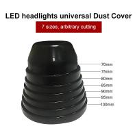 Cubierta De Polvo Para Faros De Coche LED HID Universal Capa De Goma Para Faros Delanteros H4 H1 H7 D2H H11 H8 HB3 Accesorios De Estilo Para Coche 2PCS - details 3