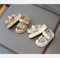 Sandalias Para Niños Y Niñas Verano Nueva Color Caqui Dibujos Animados Niños Bebé Zapatos Suaves Antideslizantes Tallas Reales - details 10