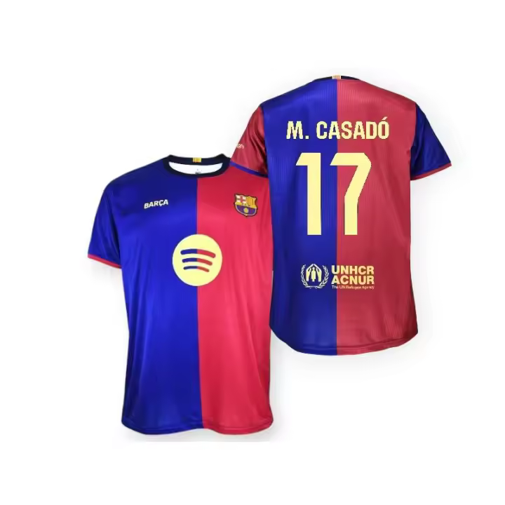 Camiseta Oficial FC Barcelona M. Casadó #17 – Temporada 2024/2025 - 1