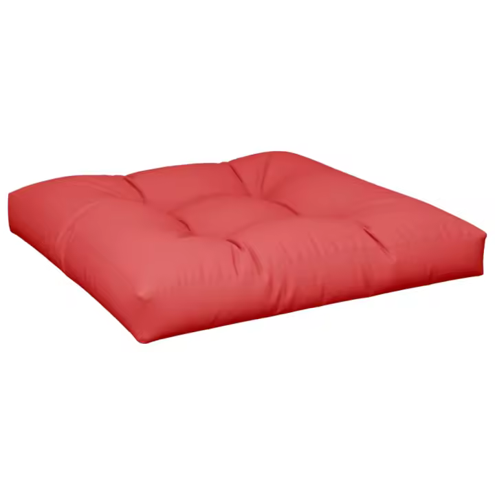Sof D Palet D Tel Roj 70x70x12cm - 1