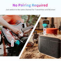 Sistema Inalámbrico Para Guitarra 2.4G Recargable Transmisor Receptor Para Electrónica De Guitarra Y Bajo Transmisión En Tiempo Real - details 8