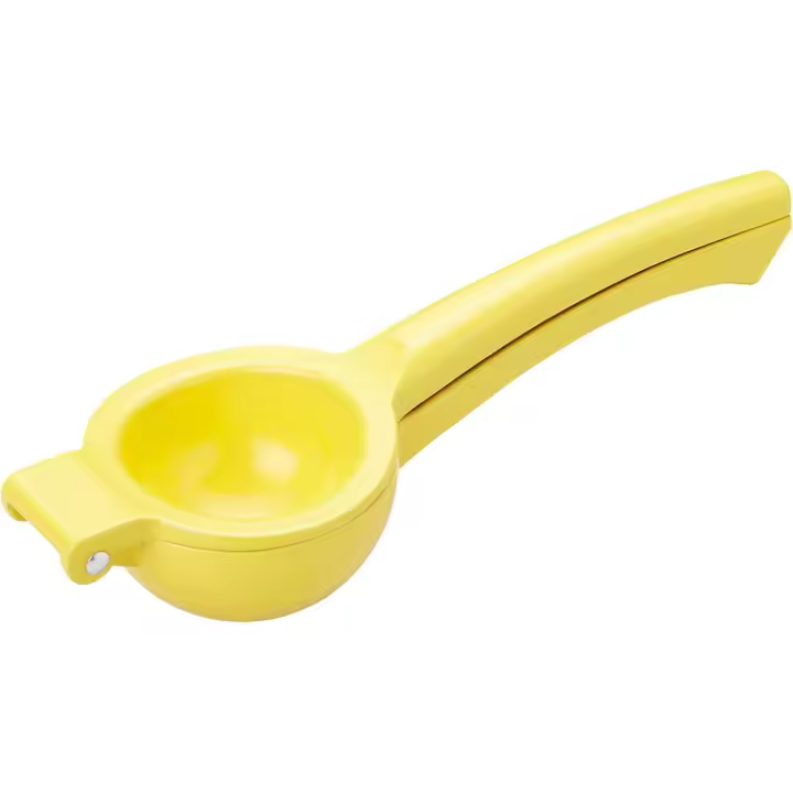 Exprimidor de limón, exprimidor de limón de mano, 7,5x22x4,5 cm, amarillo - 1