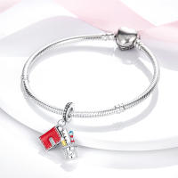 Encantos De Cuenco De Dibujos 3mm Hechos En Plata 925 Para Pulseras Y Collares Mujer Regalos De Cumpleaños Perlas De Zirconia - details 1