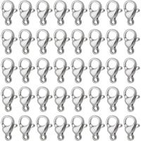 100pcs Abrazaderas De Langosta De Acero Inoxidable 304 Para Joyería Cierre De Collares Pulseras Herramientas De Artesanía - details 0