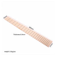Fretboard De Madera De Arce Para Guitarra Eléctrica Con 22 Dedos Herramienta De Luthier Partes De Repuesto Para Instrumentos Musicales - details 5