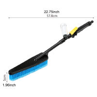 Cepillo De Coche Con Botella Limpiadora Espuma Limpia Para Automóviles Camiones Caravanas off Road 4x4 SUV Accesorios De Motocicleta Herramienta De Limpieza Auto - details 0