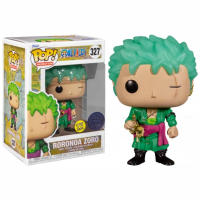 Funko Roronoa  Zoro One Piece GITD Exclusivo 327  Special Edition Brilla en la Oscuridad Figura ANime - details 0