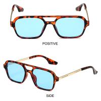 Gafas De Sol Cuadradas Vintage Para Hombres Y Mujeres Protección UV400 Marco Grande Estilo De Los Años 70 Gafas De Verano - details 19