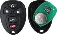 Llavero con control remoto sin llave compatible con Chevrolet Cadillac, control remoto universal para llave de coche OUC60270/OUC60221 - details 0