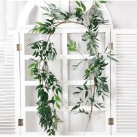 Guirnalda De Hojas De Sauce Artificial 165cm Verde Para Decoración De Jardín Casero Bodas Y Fiestas Plantas Falsas De Rattan - details 4