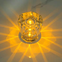 Lámpara De Cristal USB Recargable LED Para Dormitorio Y Sala De Estar Decoración De Fiesta Luz Creativa LT048 - details 4