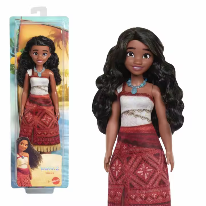 Vaiana 2 Muñeca Musical con Atuendo Desmontable y Accesorios (Mattel JBT56) - 1