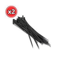 Gsc Evolution Bridas Nylon GSC 25 Unidades 250x4.8mm/200x4.8mm/140x3.5mm - Negro y Blanco - details 0