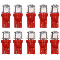 10Pcs T10 LED W5W 5050 5SMD 12V Luces Interiores Para Coche Bombillas De Placa De Matrícula Giratorias Colores Blancas Rojas Amarillas Verdes Rosa Azul - details 9
