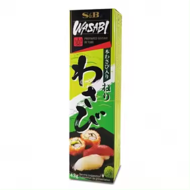 S&B Wasabi Tubo Pasta 43gr - 1