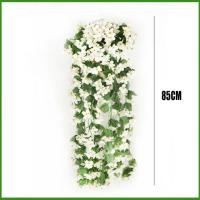 Flores Artificiales Moradas Para Decoración De Fiestas Y Boda Arreglo Floral De Plástico Para Exterior Decoración De Pared Y Jardín - details 11