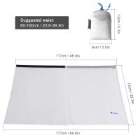 Falda De Lluvia Ultra Ligera Y Delgada Impermeable Para Deportes Al Aire Libre Falda De Kilt Plegable Antiviento Falda De Lluvia Para Actividades Al Aire Libre - details 3