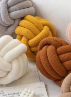 Cojín De Peluche Globular Nótipho Estilo Nórdico Suave Decorativo Para Sofa Y Cama Cubierta Desmontable Y Lavable Relleno De Algodón Poliéster - details 9
