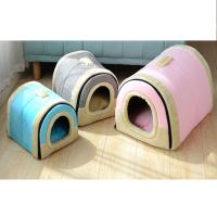 Cama de gato perro autocalentable 2 en 1 cama plegable para mascotas para gatos y perros pequeños tienda de mascotas - details 2