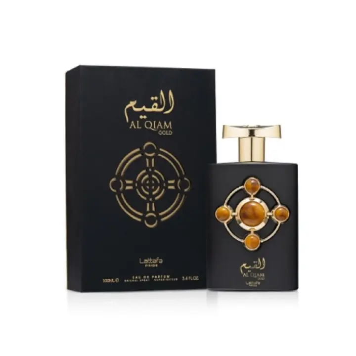 Perfume Al Qiam Gold de Lattafa (Unisex) Eau de Parfum 100% Original y Duradero - (EDP Unisex) 100ml - 1