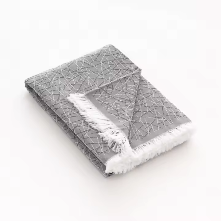 HIPERMANTA. Colcha Foulard multiusos 50% Algodón / 50% Poliéster modelo MARBRE. Medida 230X290 cm. Tamaño para CAMA 135/150CM y SOFA DE 3 PLAZAS. Varios colores a elegir. Transpirable, resistente y suave. - 1