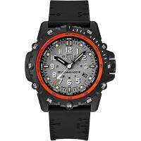 Reloj Luminox de caballero Commando Frogman 46mm Resplandor constante Cuarzo Esfera gris Correa de caucho negra xs.3301 Cristal de zafiro con tratamiento antirreflejos 200m - details 6