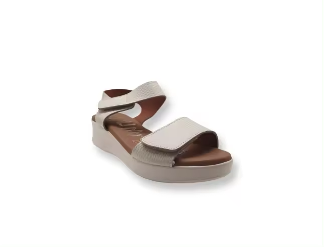 OH! MY SANDALS SANDALIA CUÑA MUJER PIEL 2 VELCROS 5650 OH! my Sandals - 1