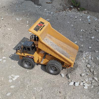 Camión Descargable Huina 1540 RC 1:18 6 Canales 2.4G Aleación Control Remoto 4WD Vehículo De Construcción Juguete Para Niño - details 7