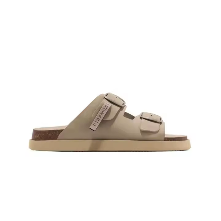 Sandalias Planas D.franklin Dfsh407001 Mujer Taupe - 1