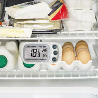 Termómetro Digital Para Nevera Impermeable Con Registro De Máximo Y Mínimo Magnético Y Gancho Para Cocina Hogar Restaurante - details 7