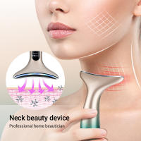 Dispositivo de microcorriente para adelgazar la cara, dispositivo de belleza para el cuello, fotones, rejuvenecimiento de la piel, antiarrugas, doble mentón, masajeador Facial - details 0