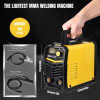 Máquina de soldadura portátil MMA-250, soldador eléctrico de arco inversor, corriente ajustable, MMA Arc MIG TIG Soldador Synergy para Bricolaje en Casa Fuente de Alimentación Batería, Herramienta de Soldadura Eléctrica de Precisión - details 0