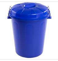 COSHANO Cubo de basura con tapa 100 litros basurero asas de presión - details 1