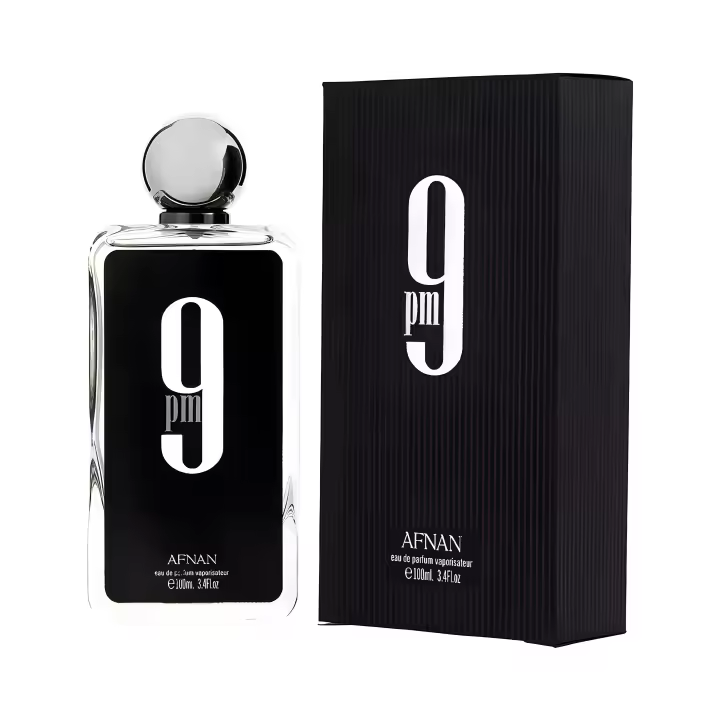 Afnan 9PM Perfume Hombre 100 ml – Dulce y Especiado, Larga Duración, 100% Original, Ideal para Noche y Regalo - 1