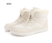 Botas De Nieve Para Mujer 2024 Calzado De Montaña Exterior Botas De Invierno Con Pelo De Piel Hasta La Rodilla Botas De Invierno Para Mujer - details 27